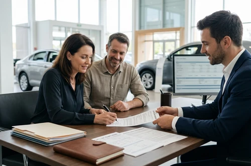 DriveWise advisor with customer